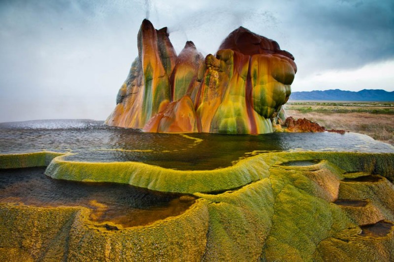 Fly Geyser, Nevada