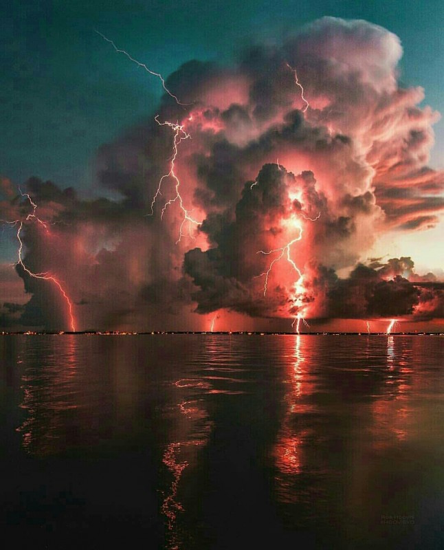 Storm In Fort Myers, Florida