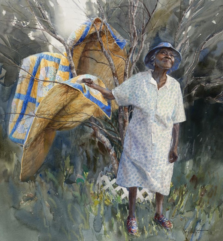 Advent By Mary Whyte, Watercolor Painting