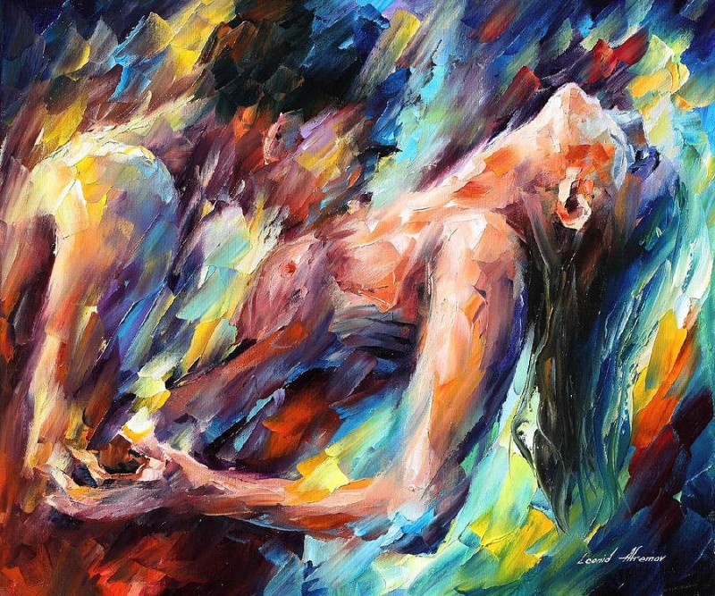 Passion By Leonid Afremov, Oil Painting