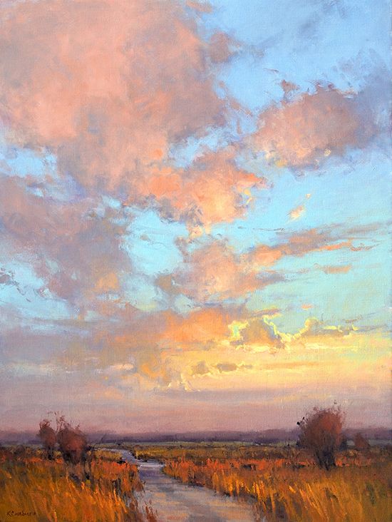 Sunrise by Kin Casebeer, Oil Painting