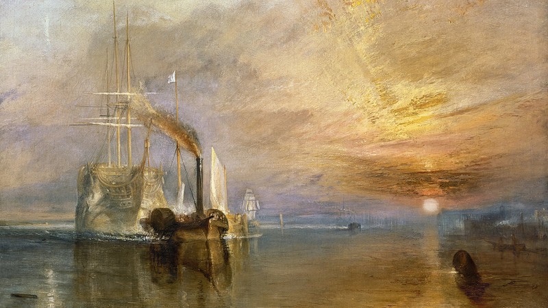 The Fighting Temeraire By Joseph Mallord William Turner, Oil Painting