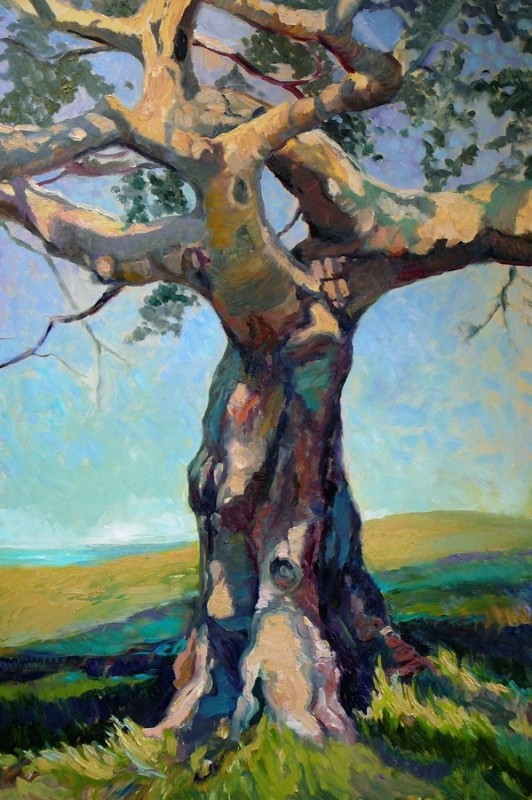 Tree Of Life By Susan Pitcairn, Oil Painting