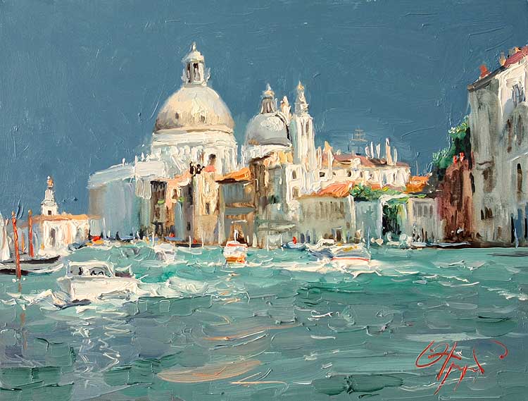 Venice By Oleg Trofimov, Oil Painting