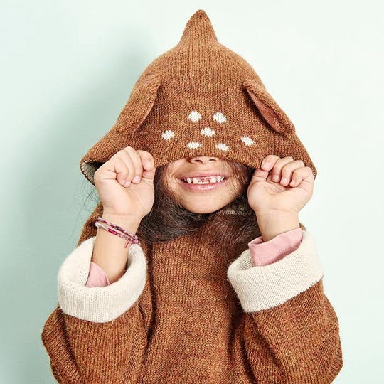 Animal Hoodie-Bambi by Oeuf
