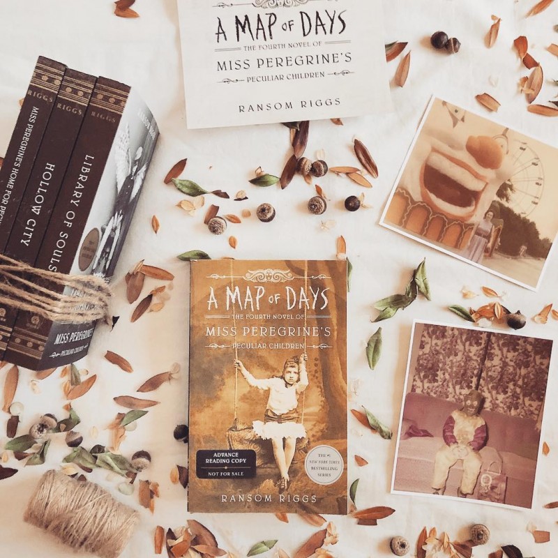 A Map of Days By Ransom Riggs, The Fourth Novel of Miss Peregrine's Peculiar Children