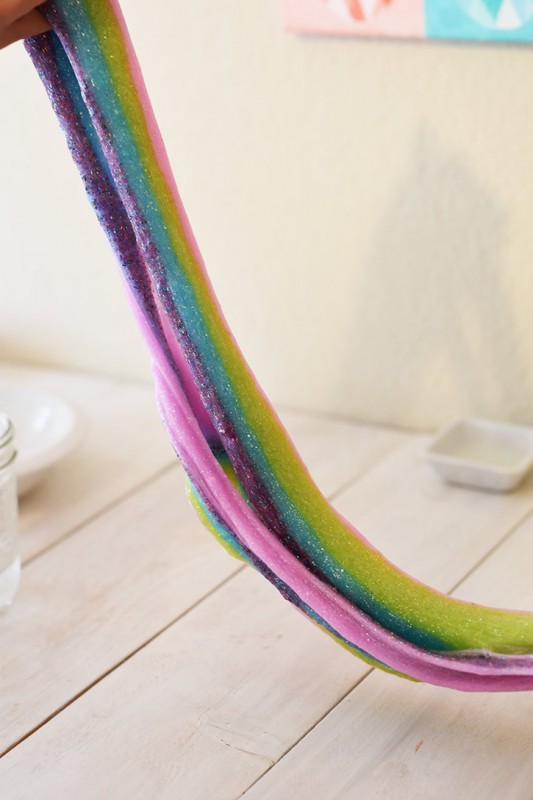 DIY Rainbow Slime