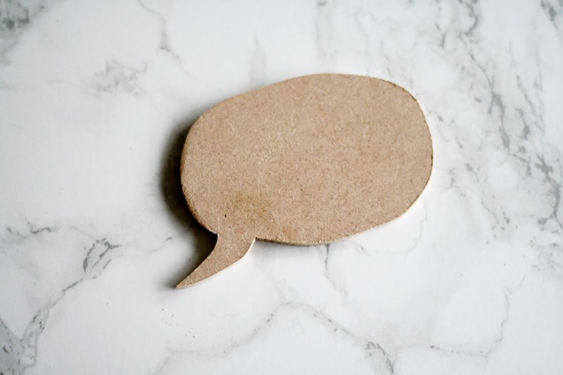 DIY Speak Bubbles For Your Plants