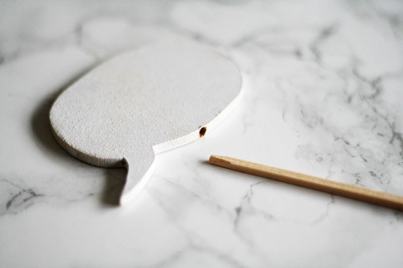 DIY Speak Bubbles For Your Plants
