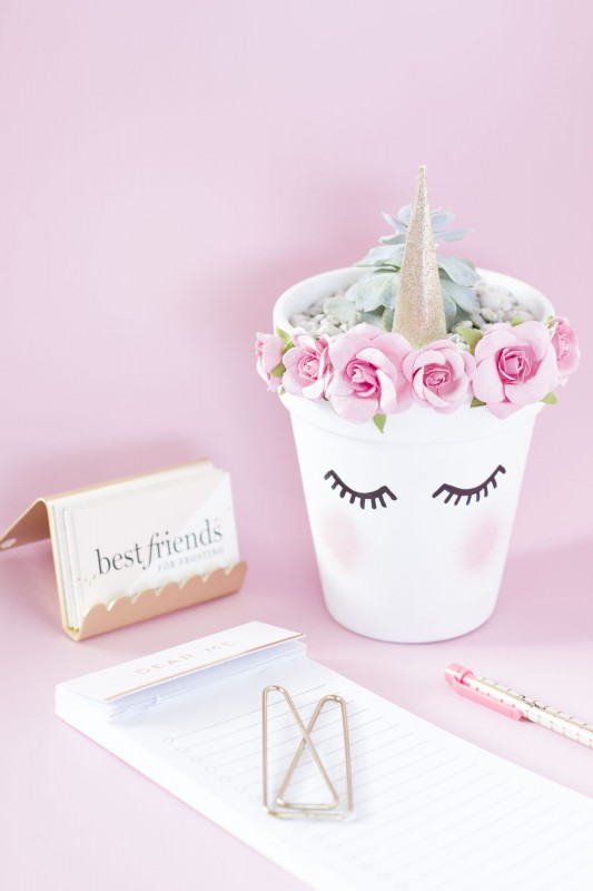 DIY Unicorn Planter
