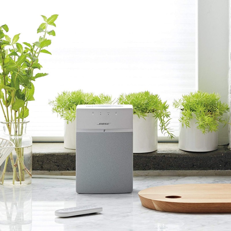 Bose SoundTouch 10 Wireless Speaker, Works With Alexa, White 