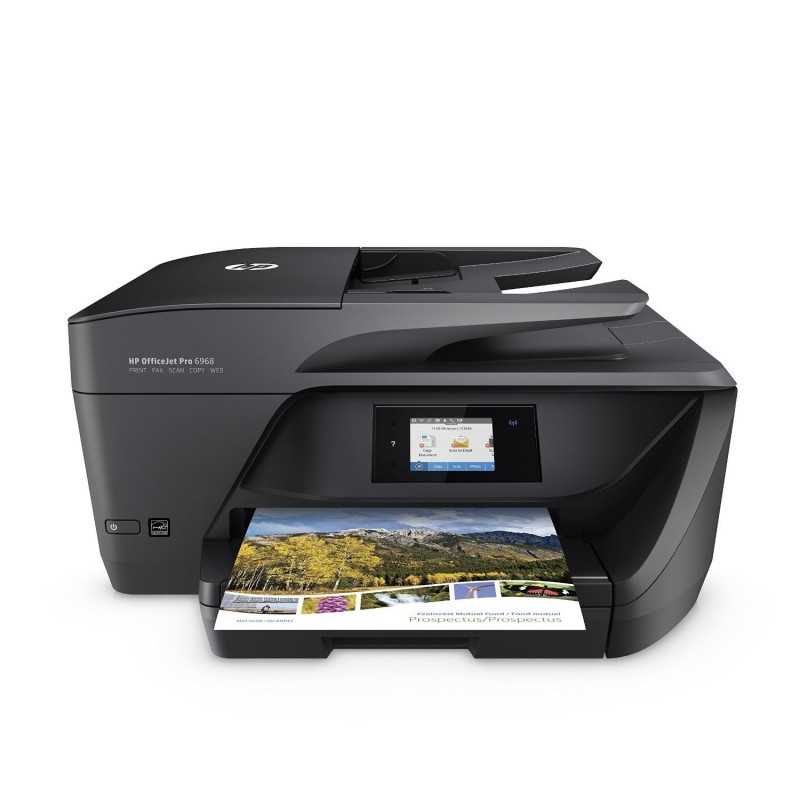 HP OfficeJet Pro 6968 All-in-One Wireless Printer with Mobile Printing, Instant Ink ready (T0F28A)