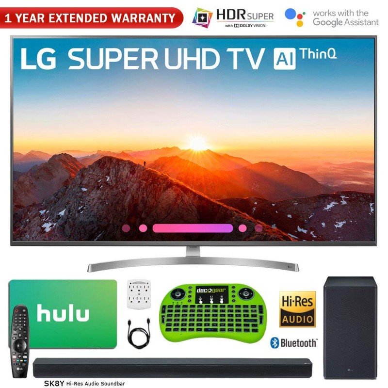 LG 65SK8000PUA 65-Inch Class 4K HDR Smart AI SUPER UHD TV w/ThinQ