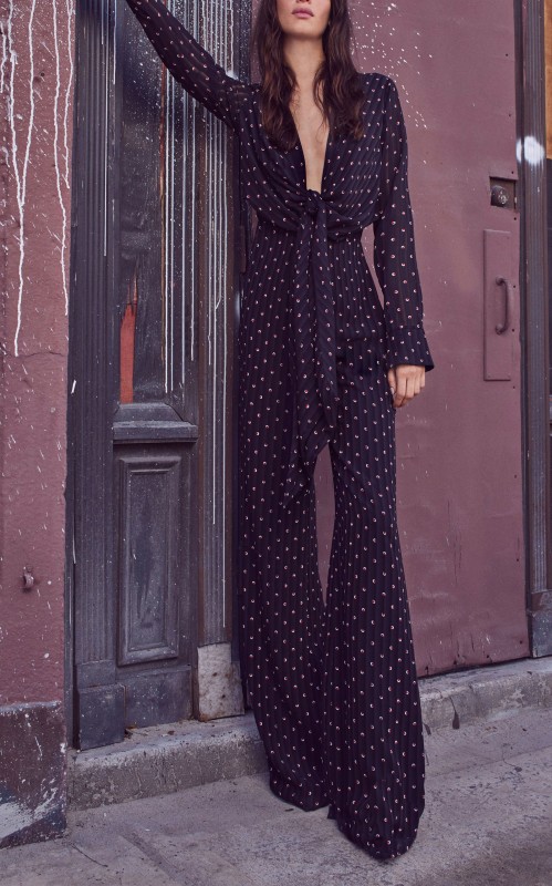 Alexis Shona Knot Front Jumpsuit