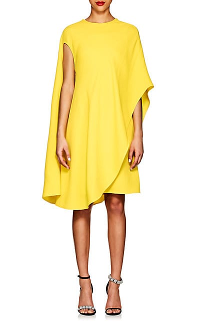 Calvin Klein 205W39NYC Silk-Wool Asymmetric T-Shirt Dress 