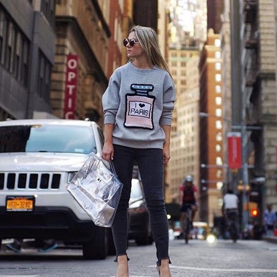I Love Paris Sweatshirt By Michaela Buerger
