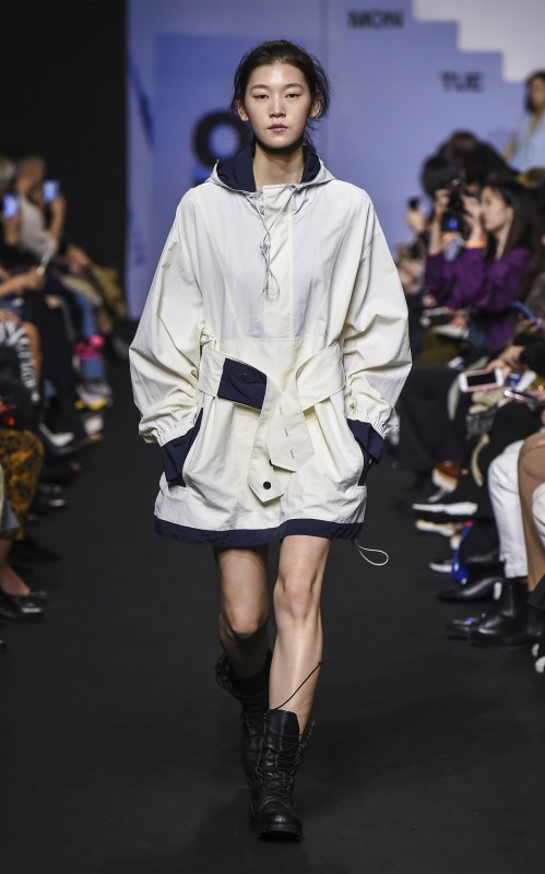 Nohant Anorak Belted Windbreaker