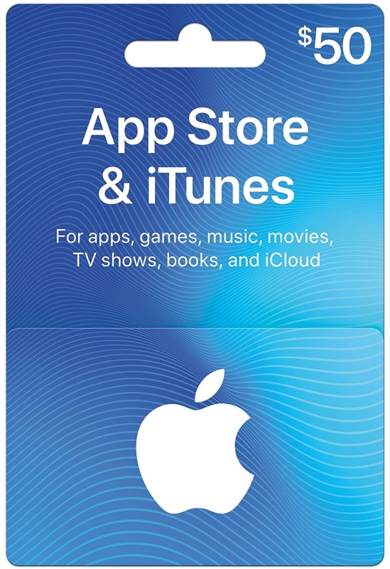 App Store & iTunes Gift Cards - Design May Vary 