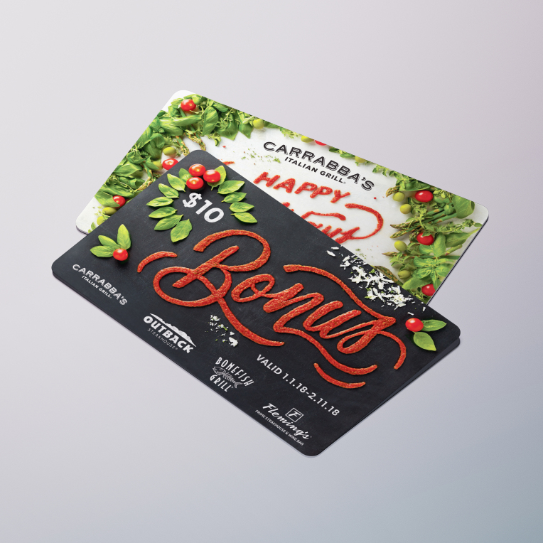 Carrabba's Gift Card
 Carrabba s Italian Grill Gift Card Gift Cards