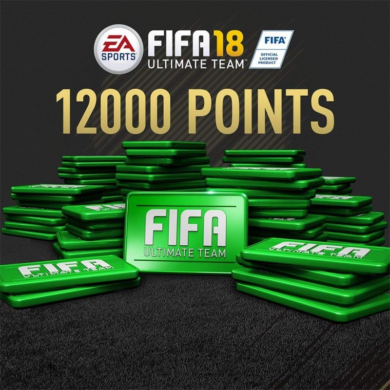 FIFA 18 - 12000 FIFA POINTS - PS4/ Xbox One/ Switch, Digital Code