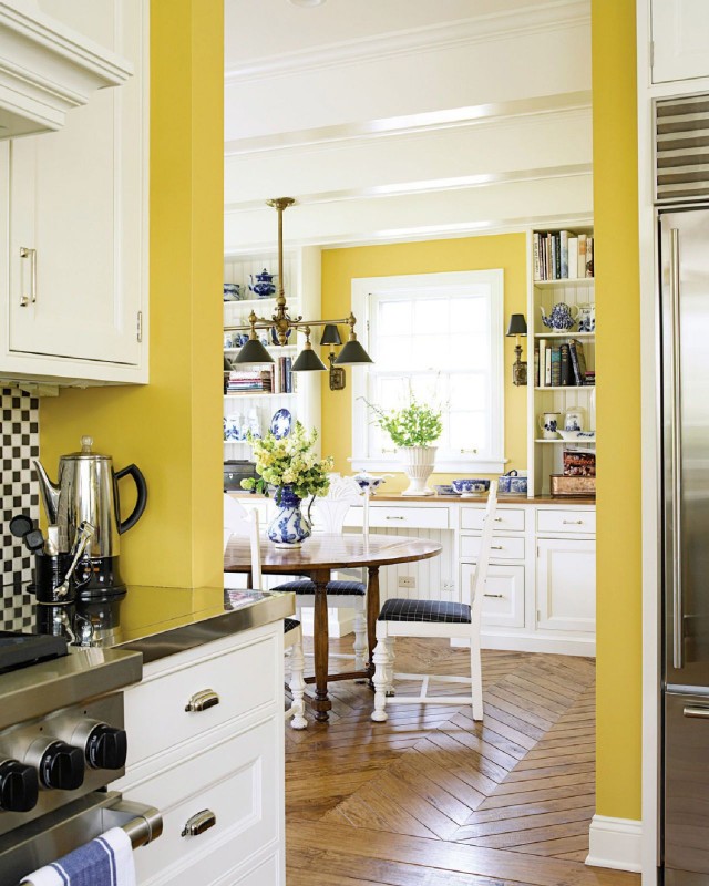 10 Yellow Kitchens That'll Make You So Happy