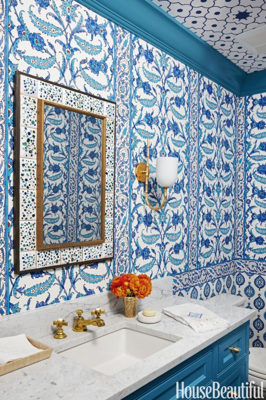 12 Beautiful Blue Bathrooms That Feel Refreshing And Serene