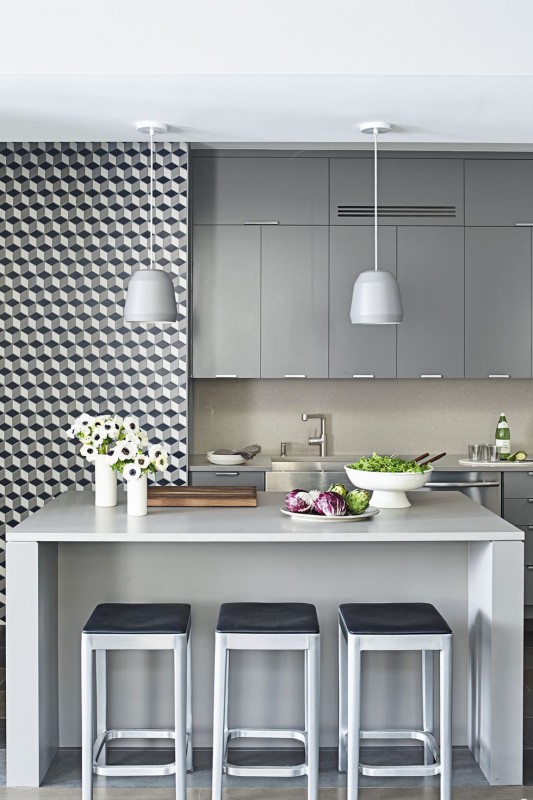 14 Grey Kitchens That Are Totally Calming To Cook In