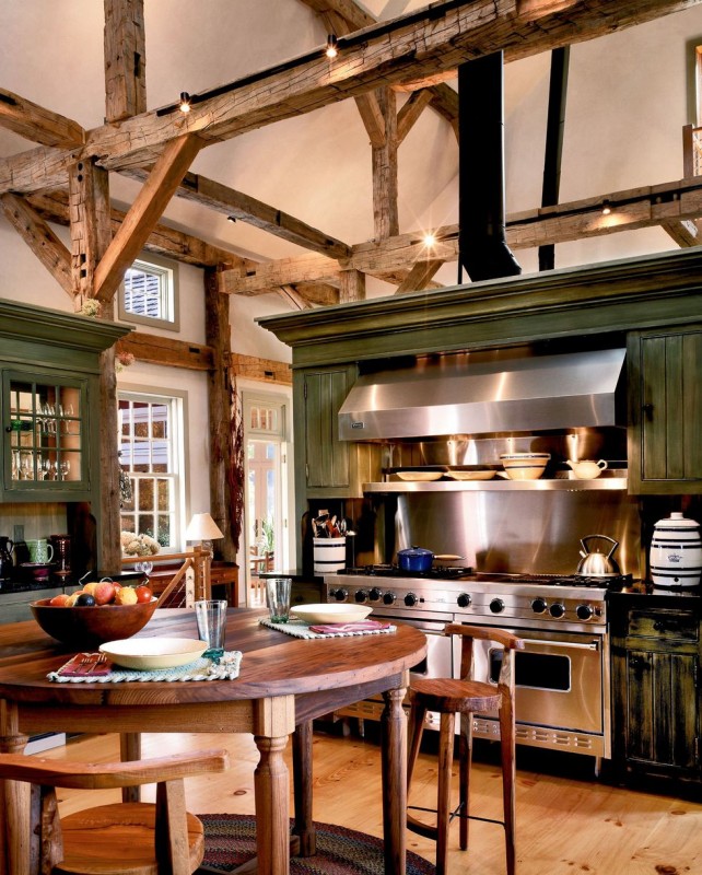 25 Breathtaking Vaulted Ceiling Kitchens