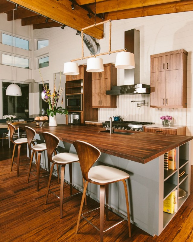 25 Breathtaking Vaulted Ceiling Kitchens