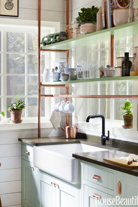 A Tiny Corner Became the Cutest Kitchen With 4 Smart Strategies