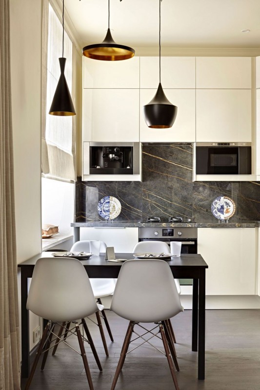 Inspiring Ideas for Crafting a Classic Black and White Kitchen