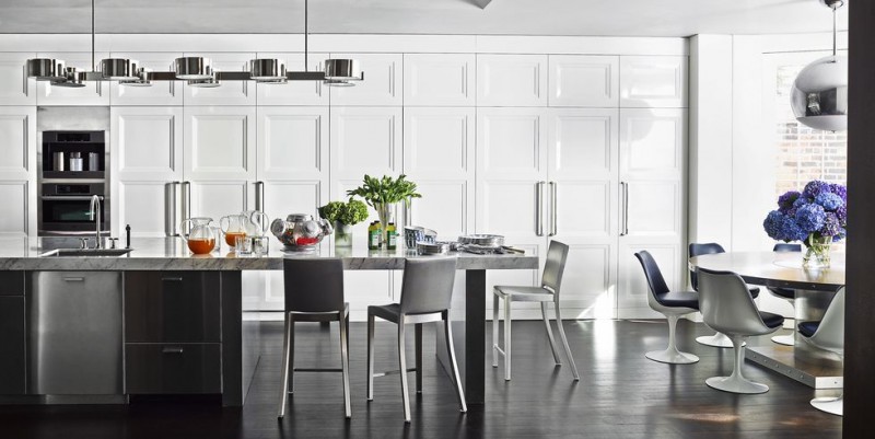 Inspiring Ideas for Crafting a Classic Black and White Kitchen