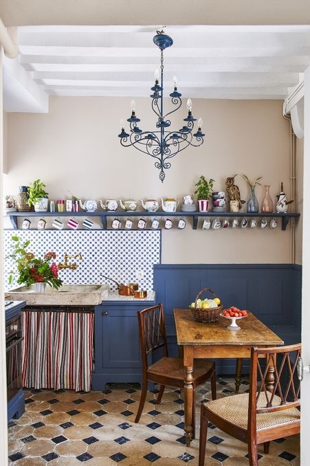 The 30 Most Comforting Blue Kitchens We've Ever Seen