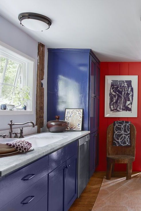 The 30 Most Comforting Blue Kitchens We've Ever Seen