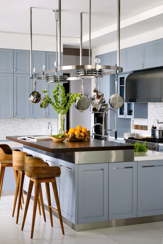 The 30 Most Comforting Blue Kitchens We've Ever Seen