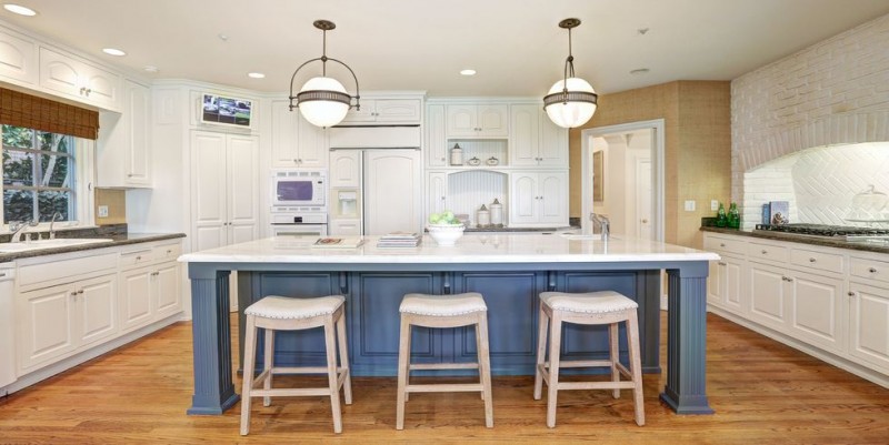 The 30 Most Comforting Blue Kitchens We've Ever Seen