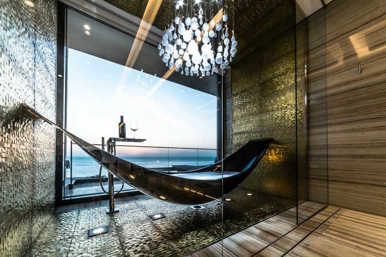 This Hammock Bathtub Is Unlike Anything You've Ever Seen Before