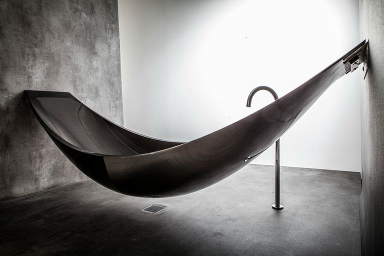 This Hammock Bathtub Is Unlike Anything You've Ever Seen Before