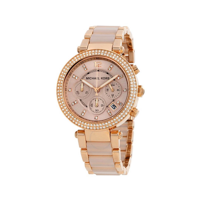 Michael Kors Women's Parker Two-Tone Watch MK5896