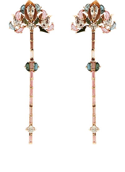 Nak Armstrong Lotus Drop Earrings