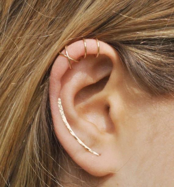 Penelope Wired Ear Cuff & Climber