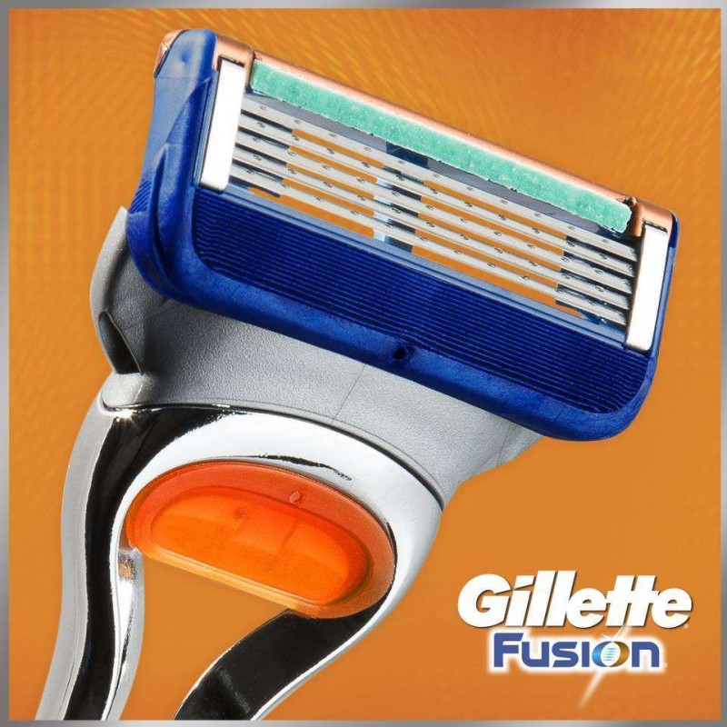 Gillette Fusion Manual Men’s Razor Blade Refills, 12 Count, Mens Razors/Blades