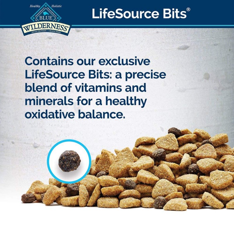 Blue Buffalo Wilderness High Protein Grain Free, Natural Adult Dry Dog Food, Chicken 24-lb 