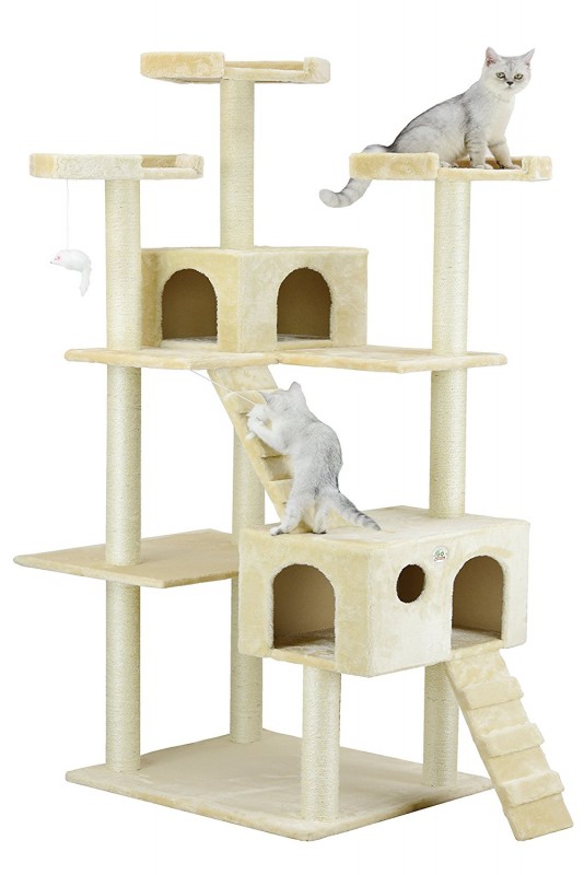 Go Pet Club Cat Tree - Beige
