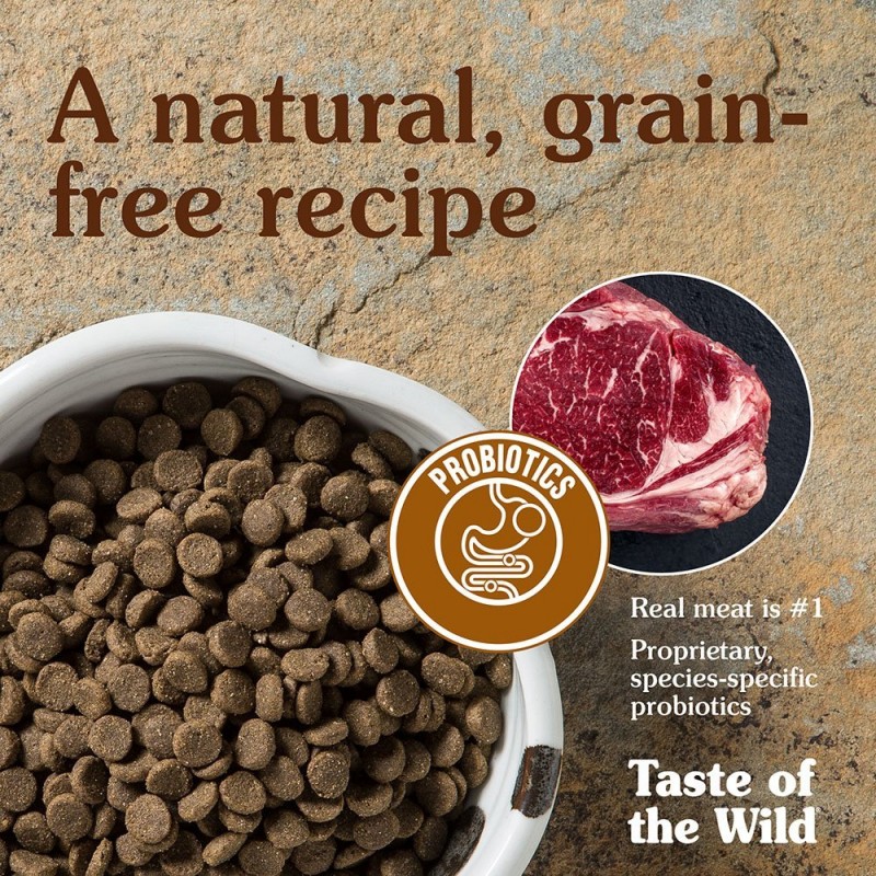 Taste of the Wild Grain Free High Protein Natural Dry Dog Food