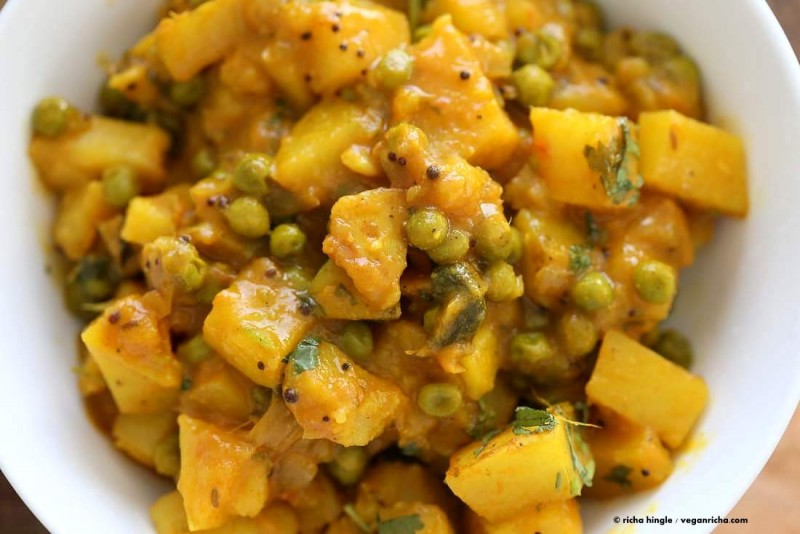 Pea & New Potato Curry - Recipes | Katalay.net