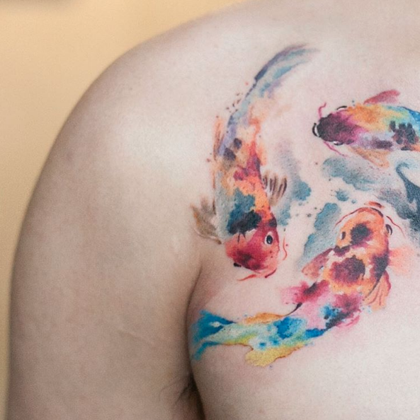 Best Koi Fish Tattoos