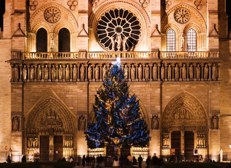 1.5-Hour Christmas Lights Night Bus Tour of Paris