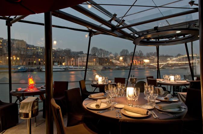 Bateaux Parisiens Seine River Dinner Cruise