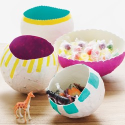 DIY Paper Mache Balloon Bowl